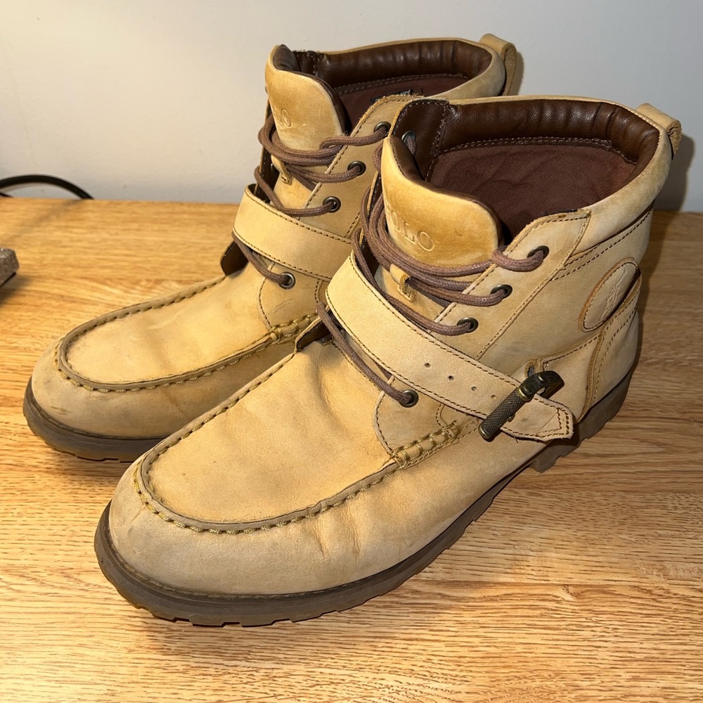 Men’s polo Ralph Lauren Boots size 10D
